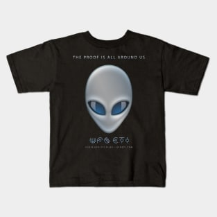 UFO ETI – The Proof Is All Around Us Kids T-Shirt